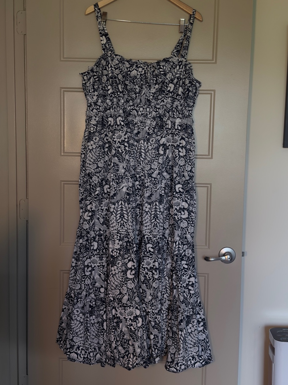 Sevilla Tiered Dress by J.Crew XXL Mermaid Floral - Picture 2 of 10
